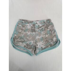 Star Wars Gray Shorts Paint Splash Camo Elastic Waist Girls size 6